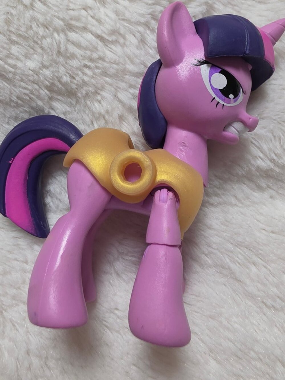 MLP G4 Guardians of Harmony Twilight Sparkle 4" Articulated Figure With Armor